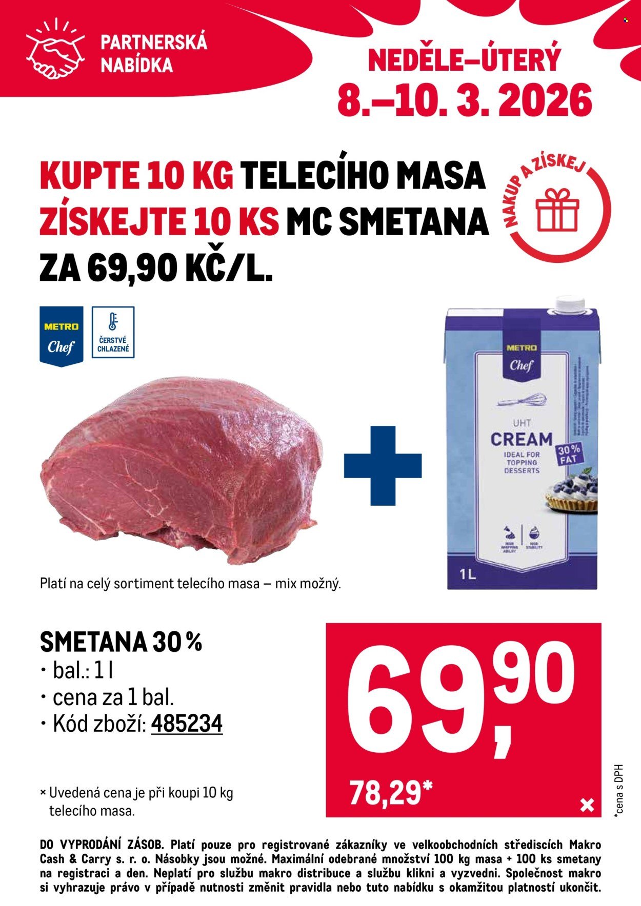 MAKRO leták - Partnerská nabídka (2026-03-08 - 2026-03-10)