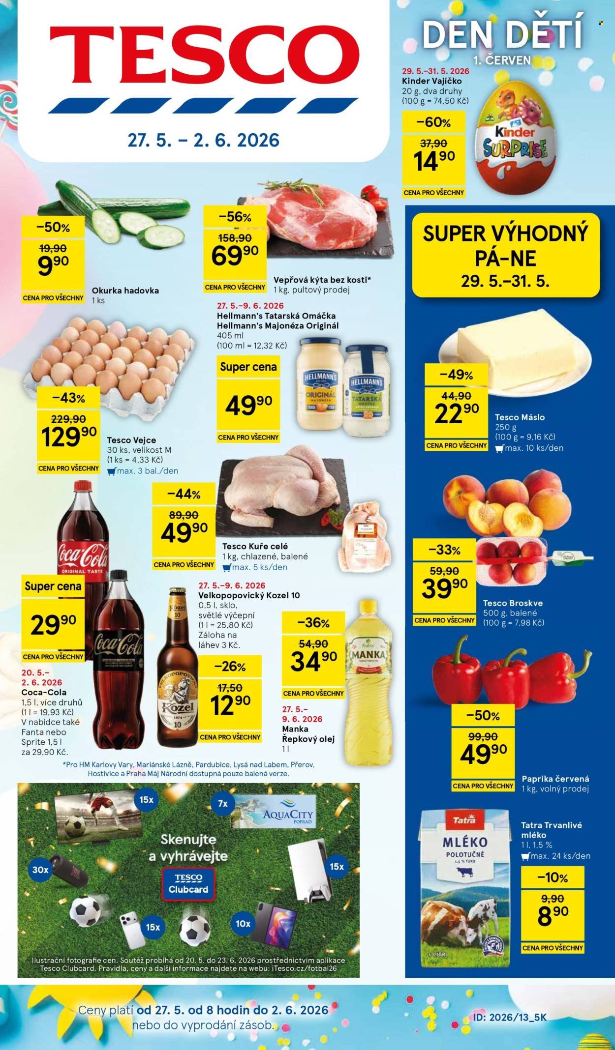 TESCO leták - Den dětí 1.červen (2026-05-27 - 2026-06-02)