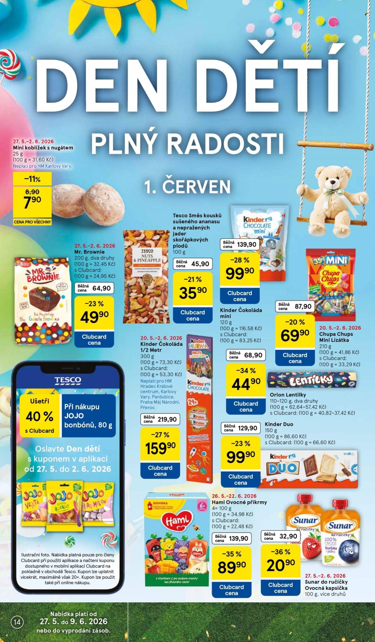 TESCO leták - Den dětí 1.červen (2026-05-27 - 2026-06-02)