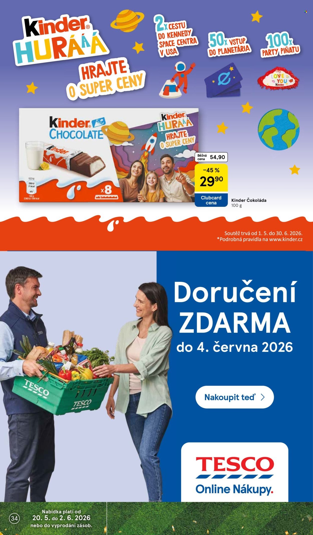TESCO leták - Den dětí 1.červen (2026-05-27 - 2026-06-02)
