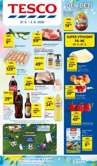 TESCO leták - Den dětí 1.červen (2026-05-27 - 2026-06-02)