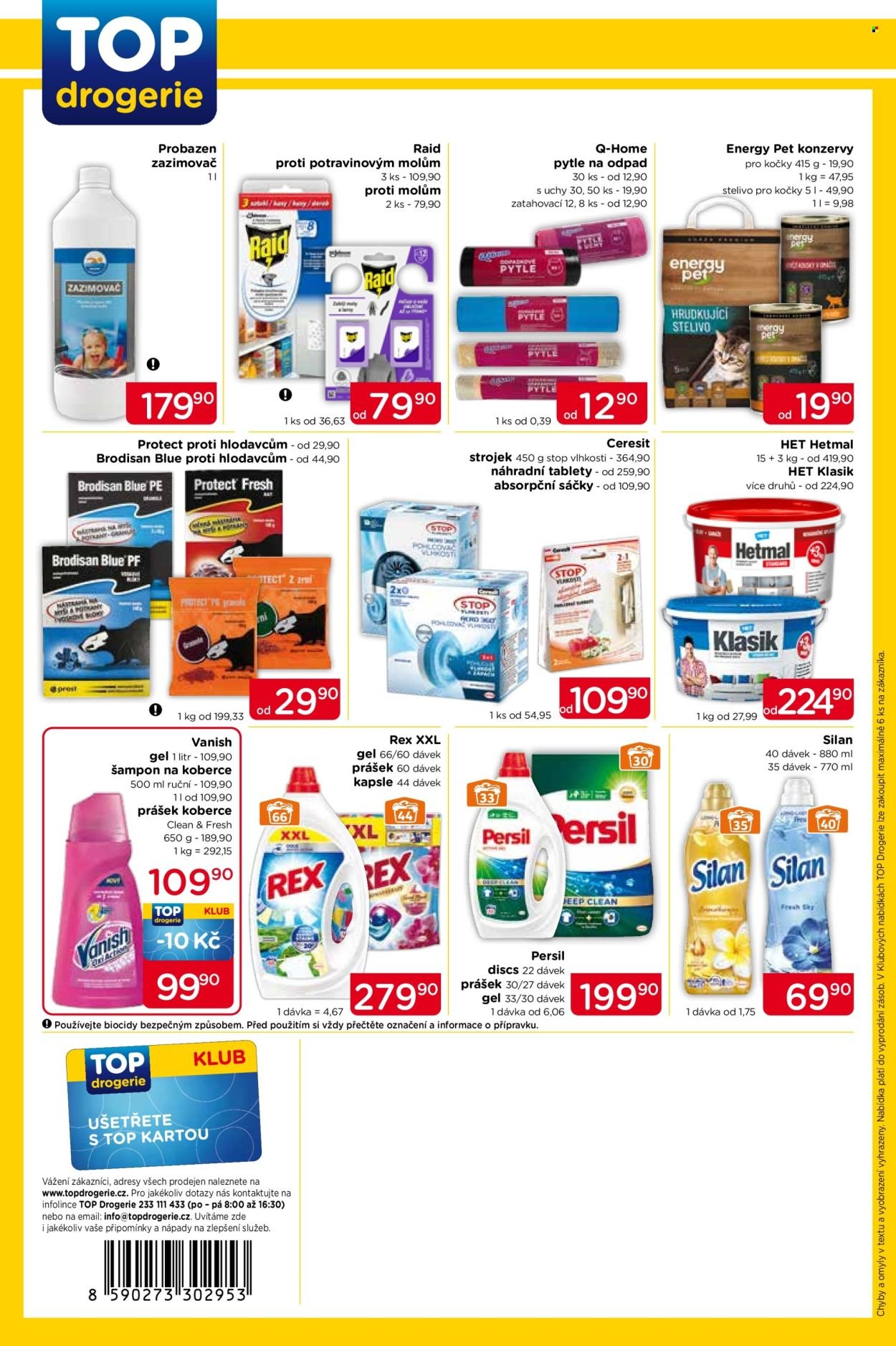 TOP DROGERIE leták - Od čtvrtka 3.9.2026