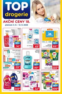 TOP DROGERIE leták - Od čtvrtka 3.9.2026