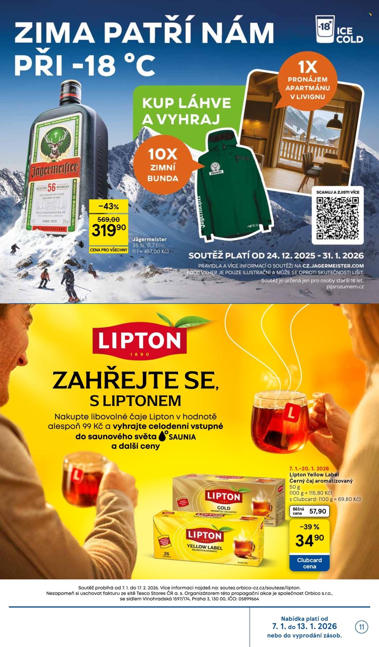 TESCO leták - Od středy 7.1.2026 (2026-01-07 - 2026-01-13)