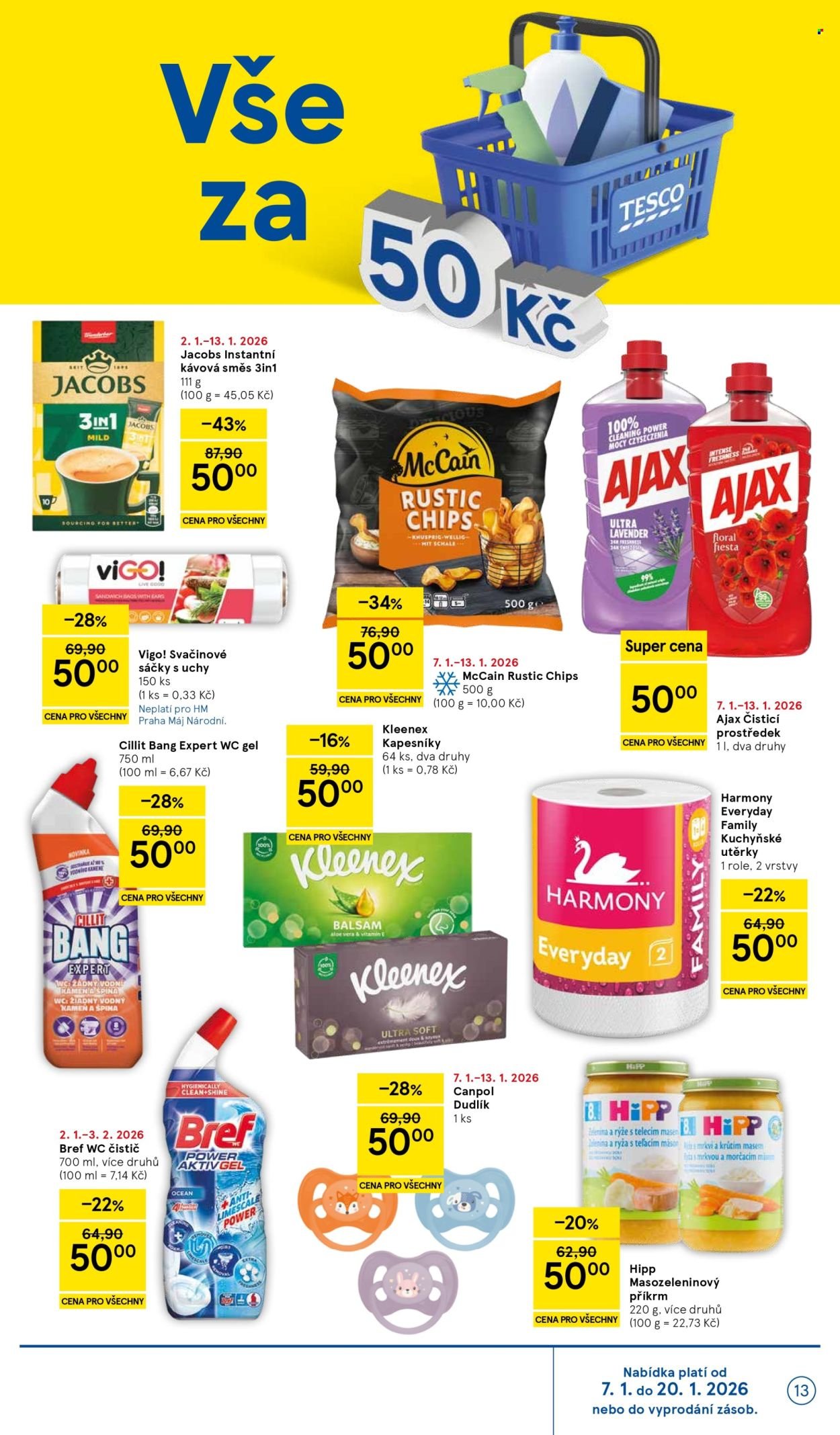 TESCO leták - Od středy 7.1.2026 (2026-01-07 - 2026-01-13)