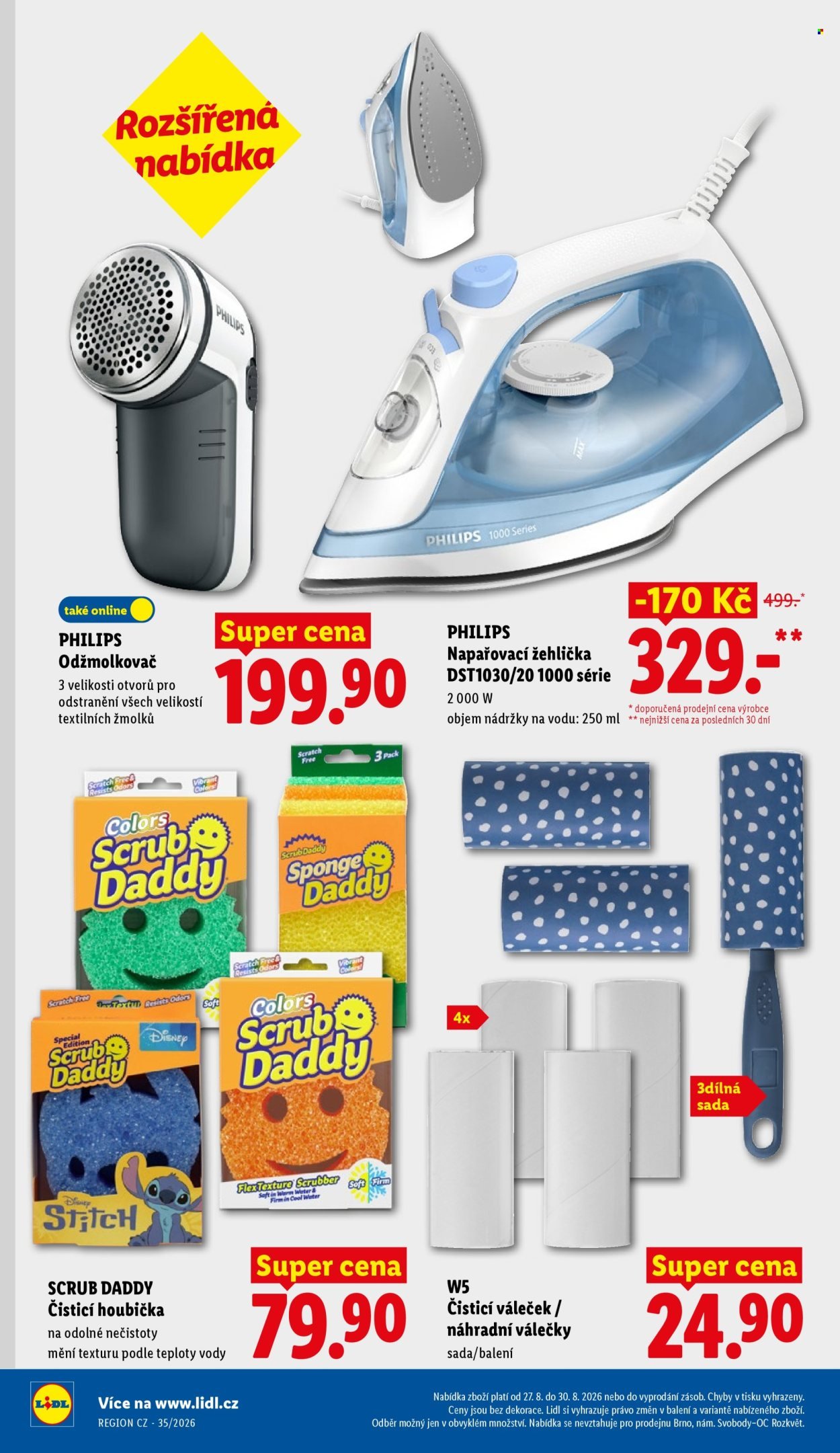 LIDL leták - Spotřební zboží