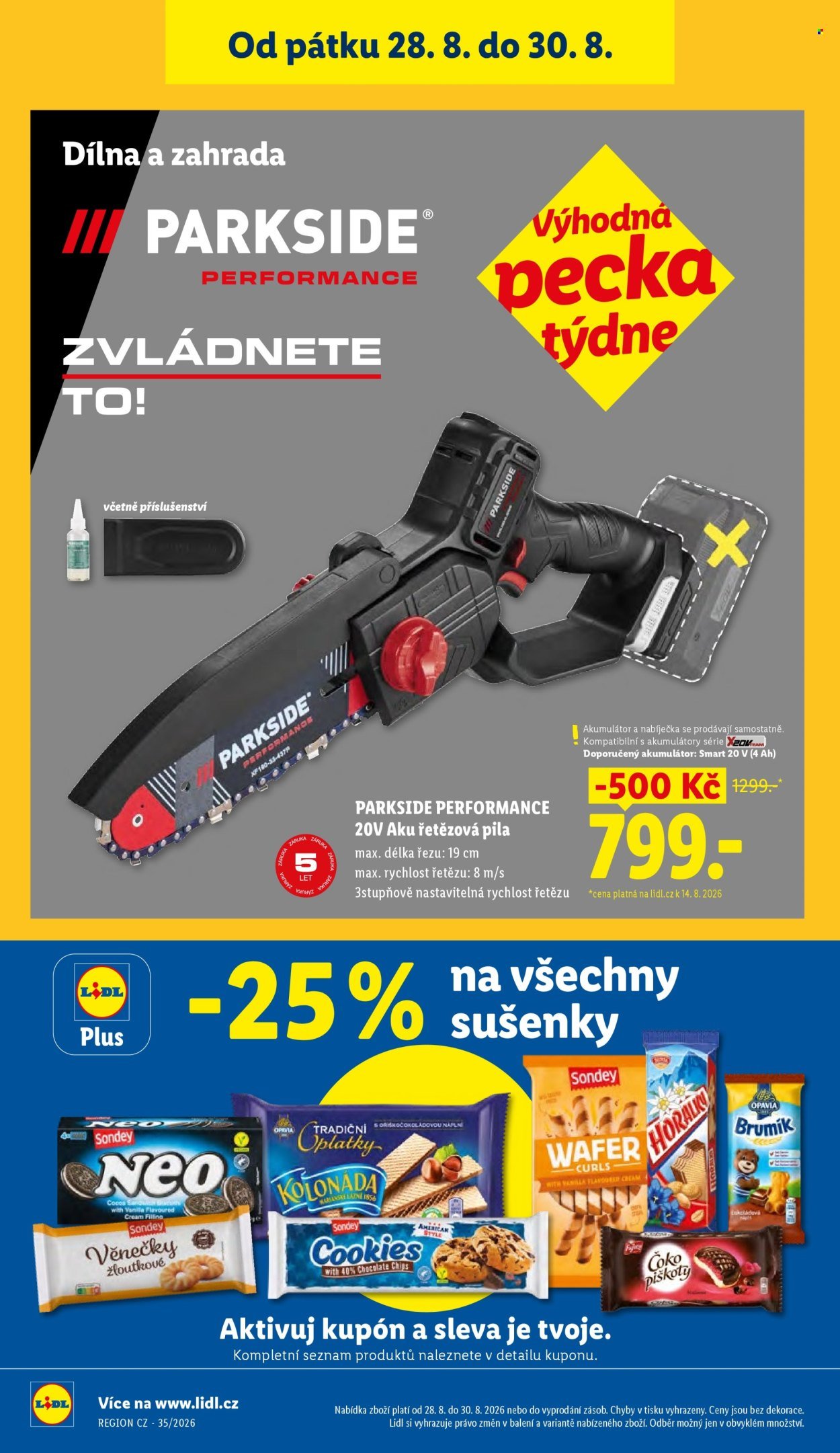 LIDL leták - Spotřební zboží