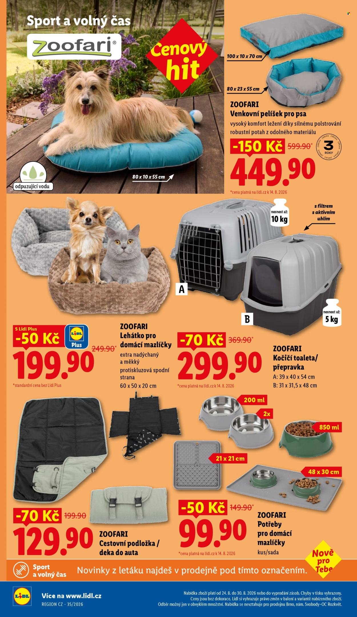LIDL leták - Spotřební zboží