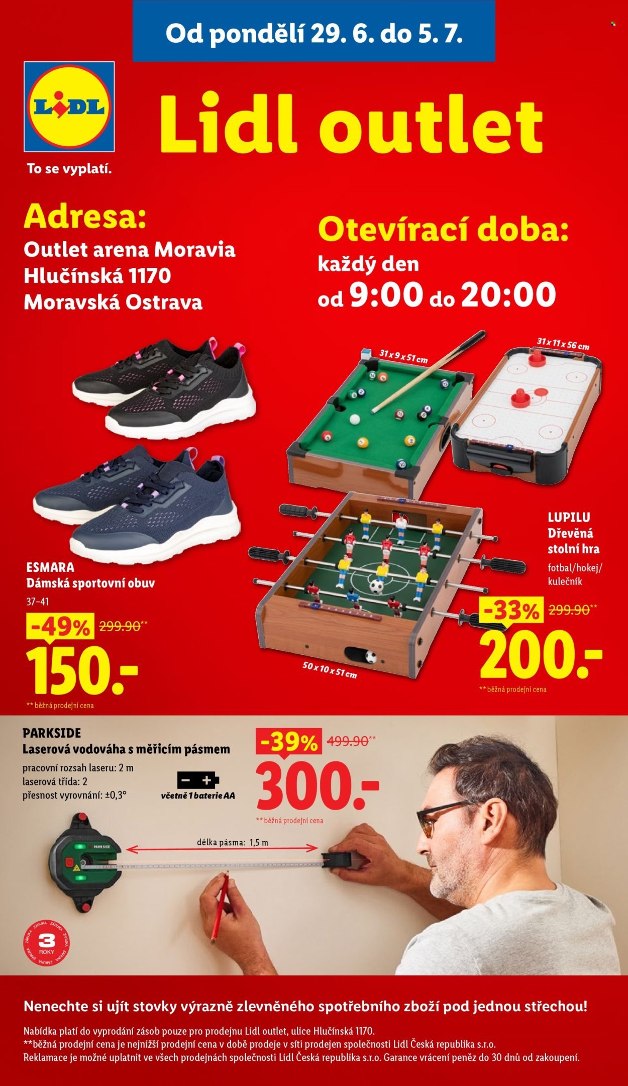 LIDL leták - Spotřební zboží
