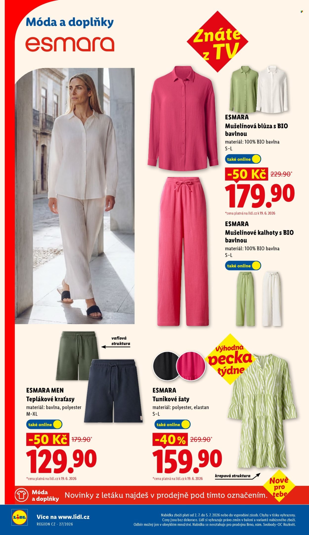 LIDL leták - Spotřební zboží