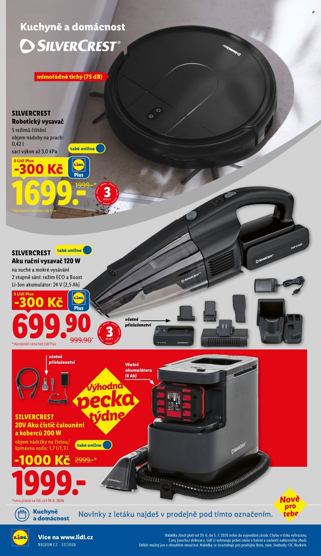 LIDL leták - Spotřební zboží