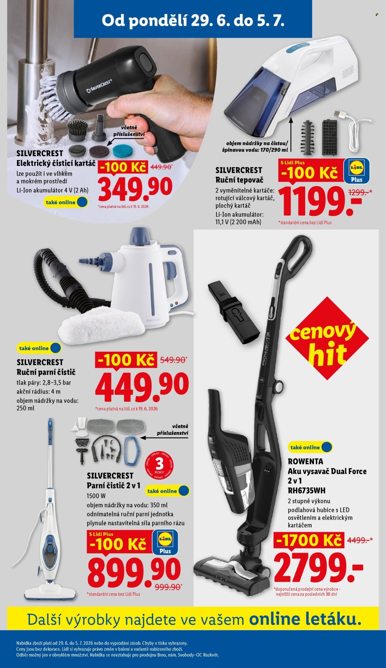 LIDL leták - Spotřební zboží