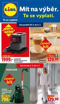 LIDL leták - Spotřební zboží