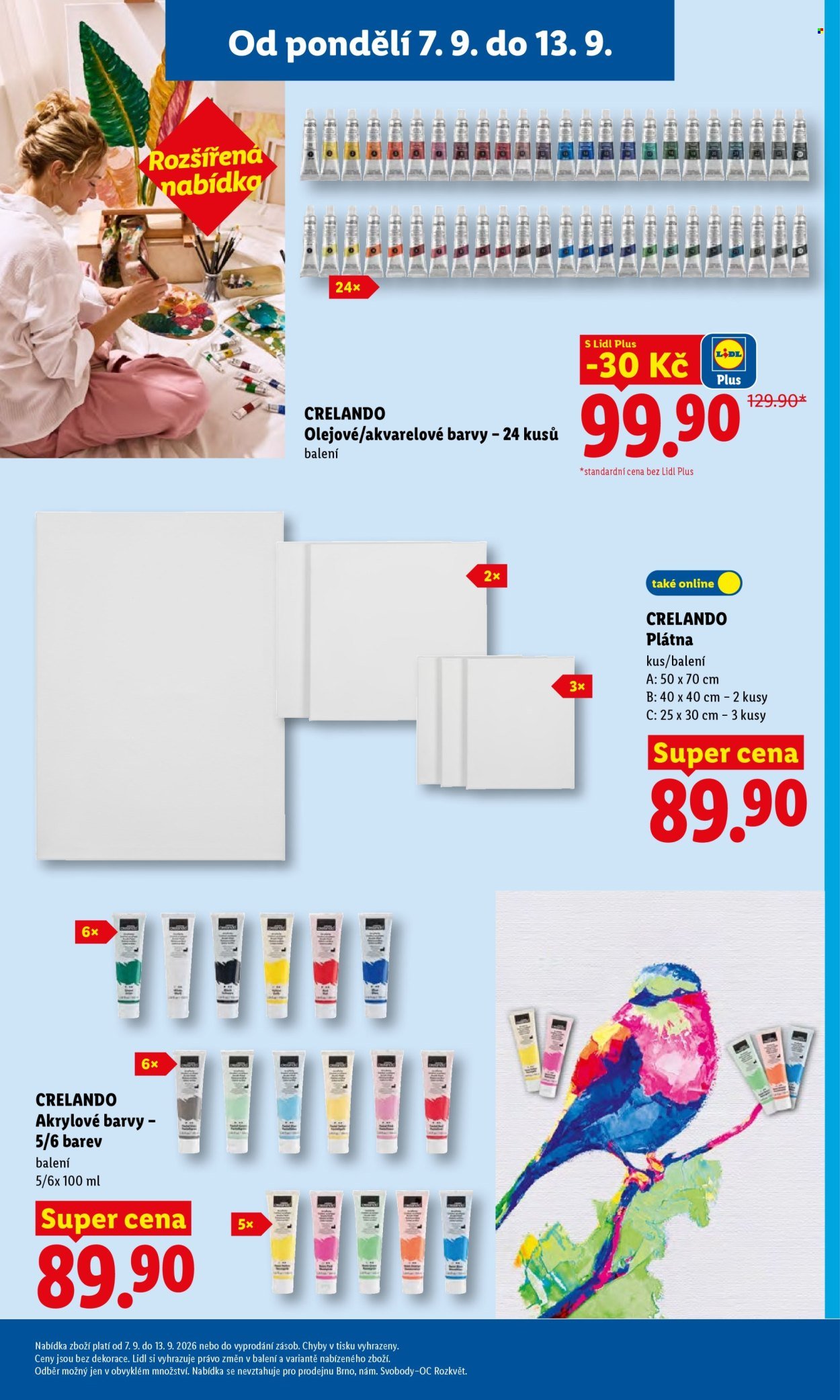 LIDL leták - Spotřební zboží