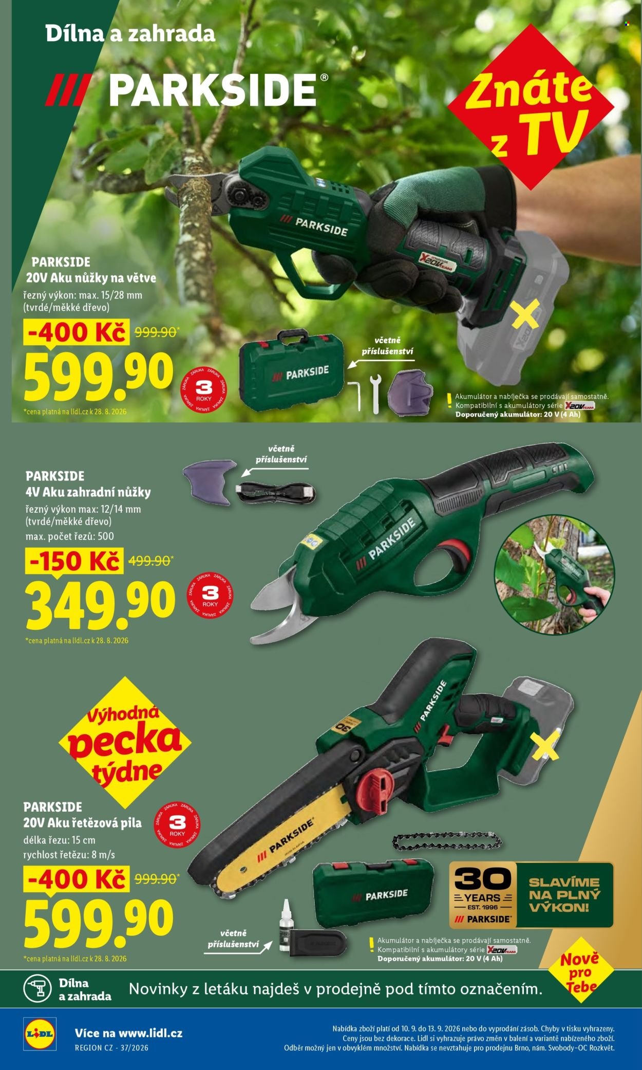 LIDL leták - Spotřební zboží