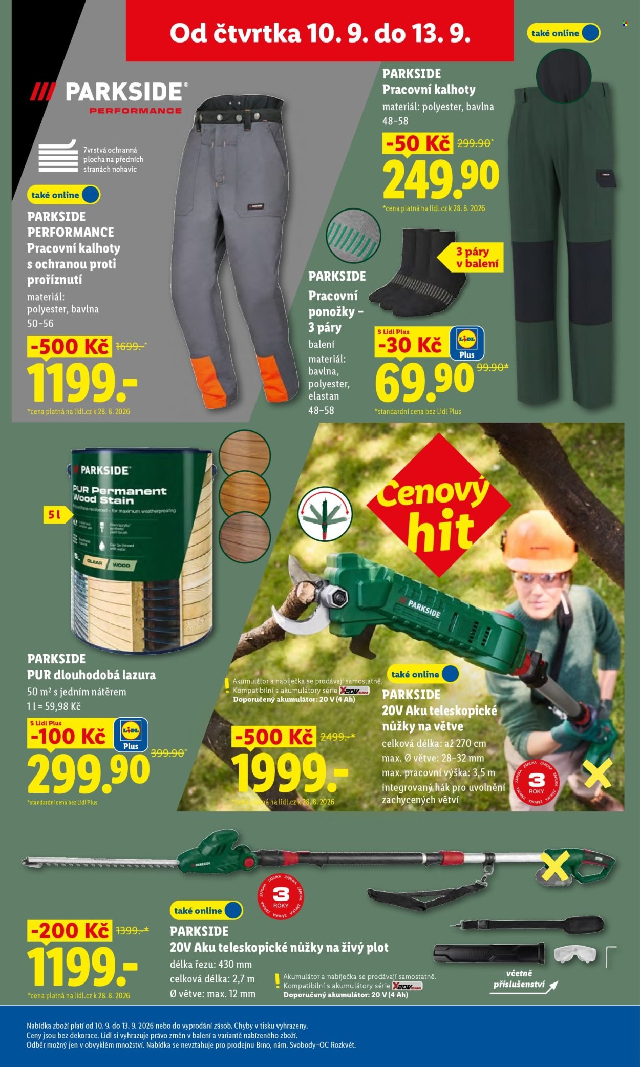LIDL leták - Spotřební zboží
