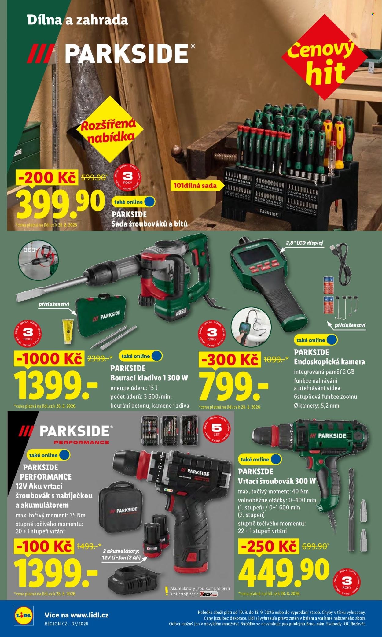 LIDL leták - Spotřební zboží