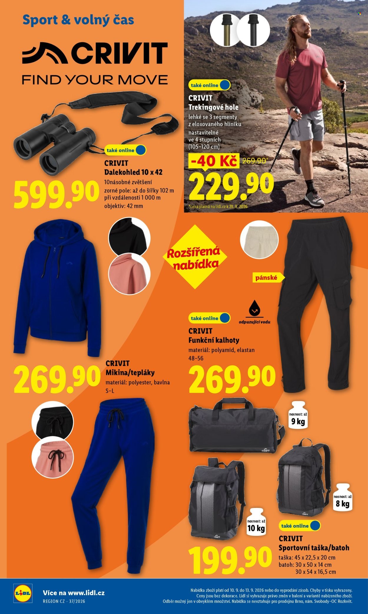 LIDL leták - Spotřební zboží