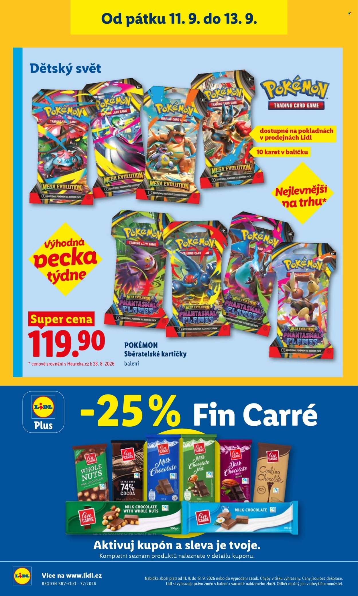 LIDL leták - Spotřební zboží