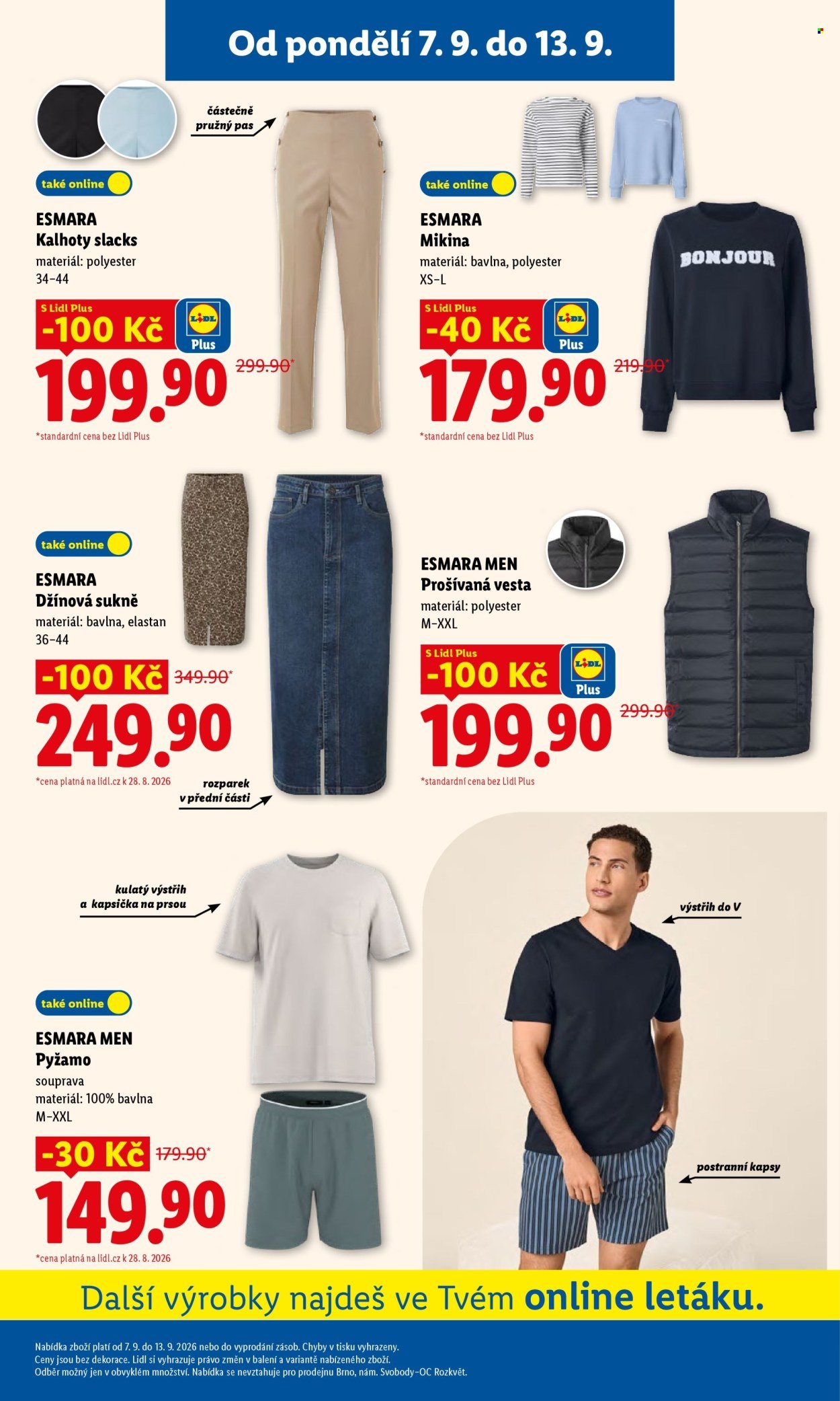 LIDL leták - Spotřební zboží
