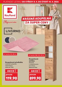 KAUFLAND leták - Krásná koupelna za super ceny (2026-04-08 - 2026-04-14)