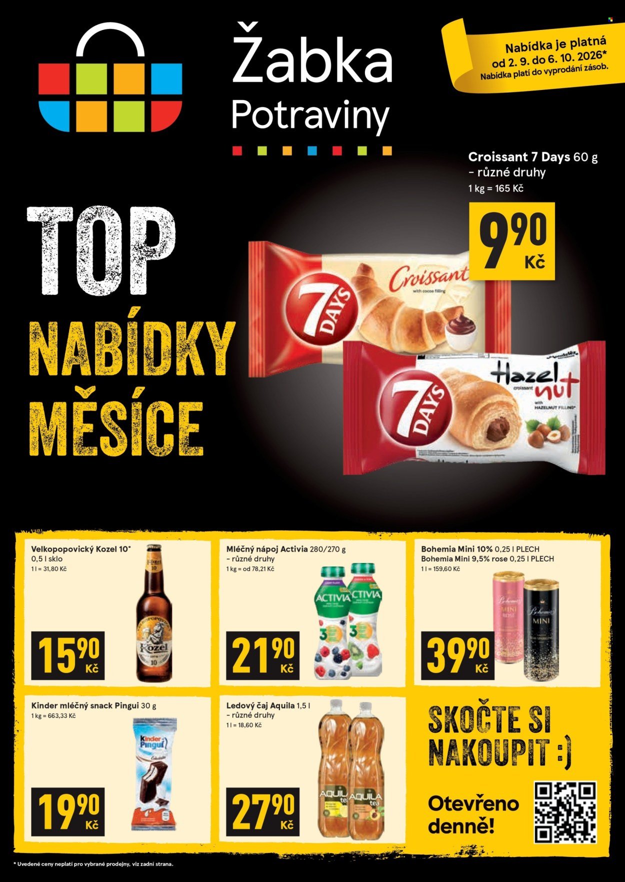 ŽABKA leták - Od středy 2.9.2026