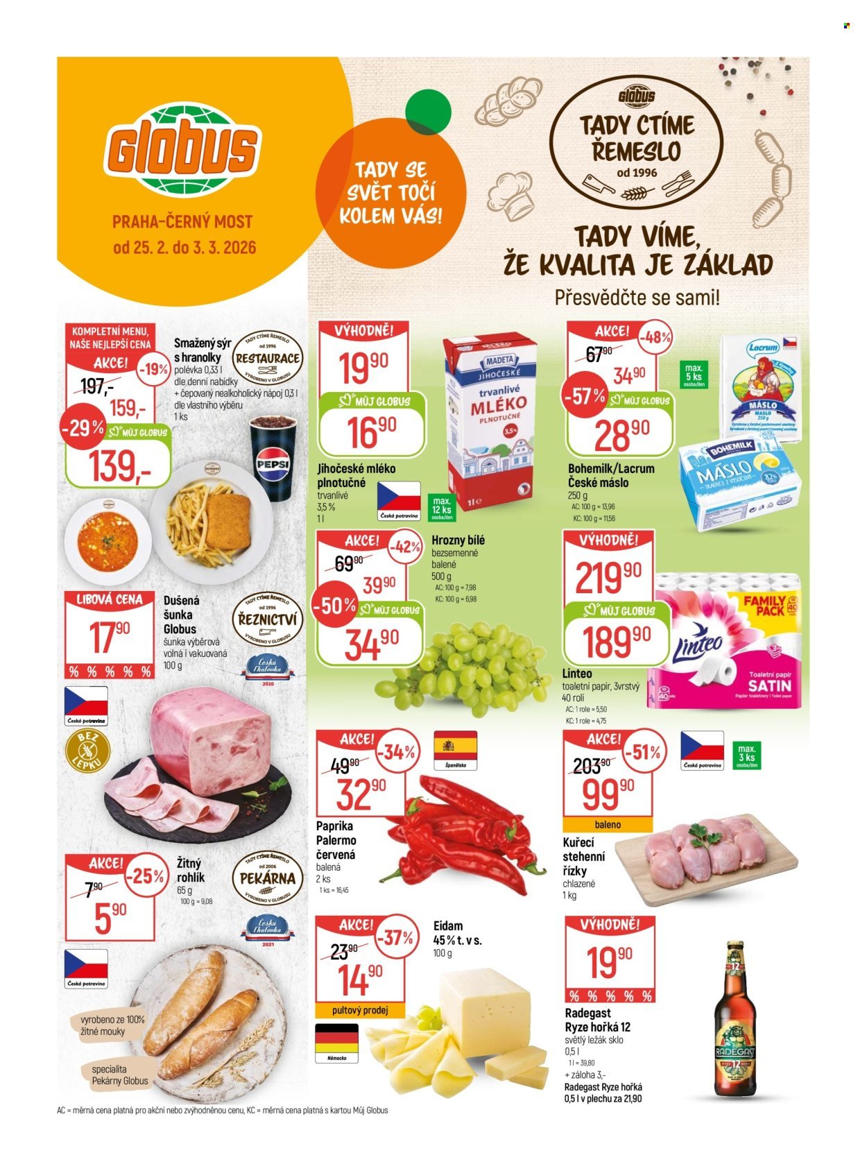 GLOBUS leták - Od středy 25.2.2026 (2026-02-25 - 2026-03-03)