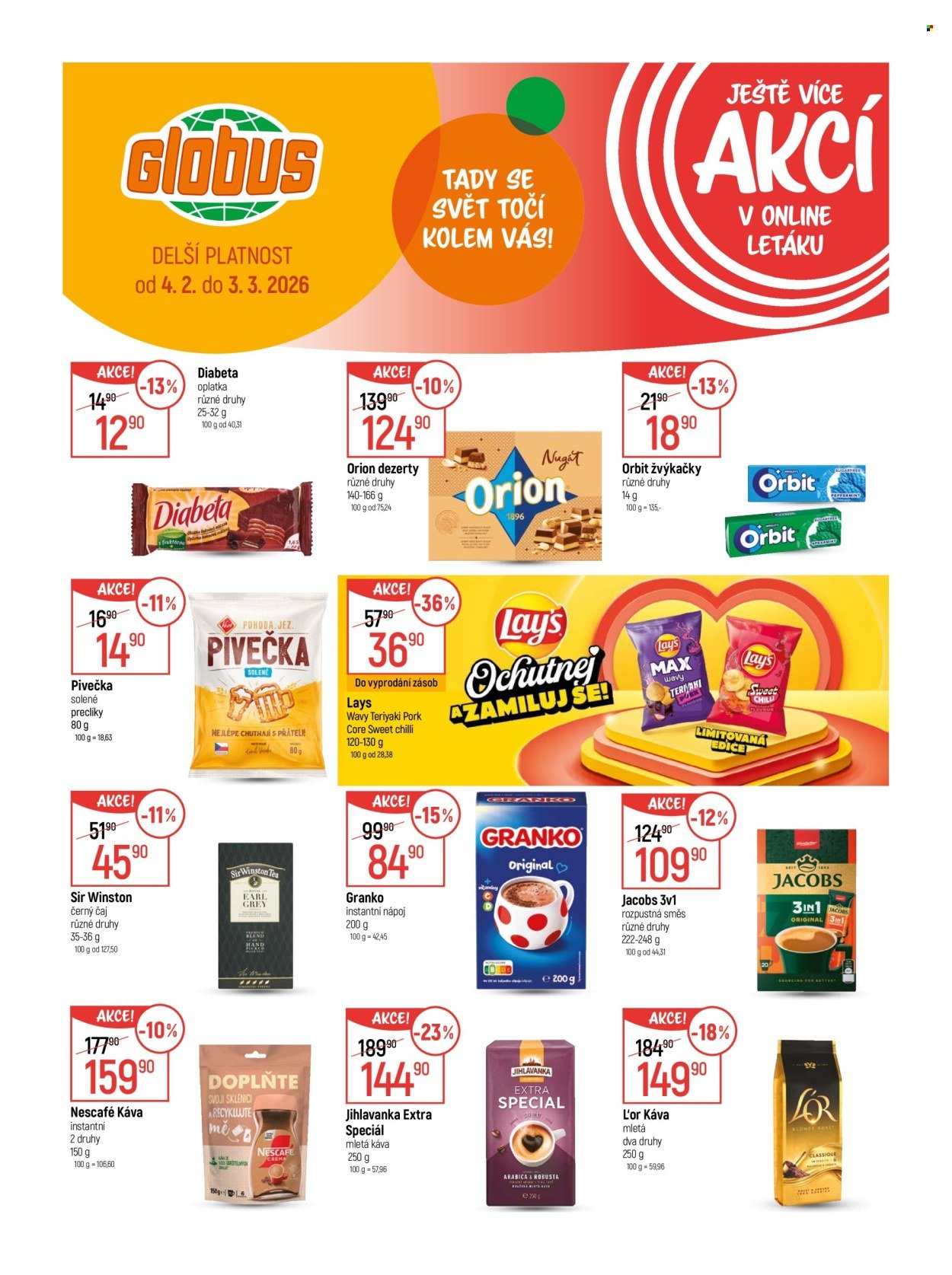 GLOBUS leták - Od středy 25.2.2026 (2026-02-25 - 2026-03-03)