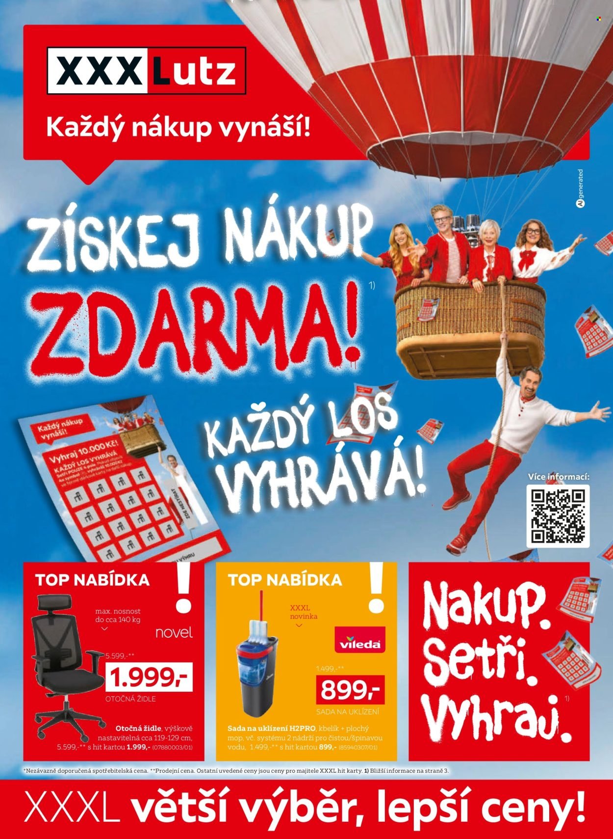 XXXLUTZ leták - Sleva 25 % na téměř celý nákup!