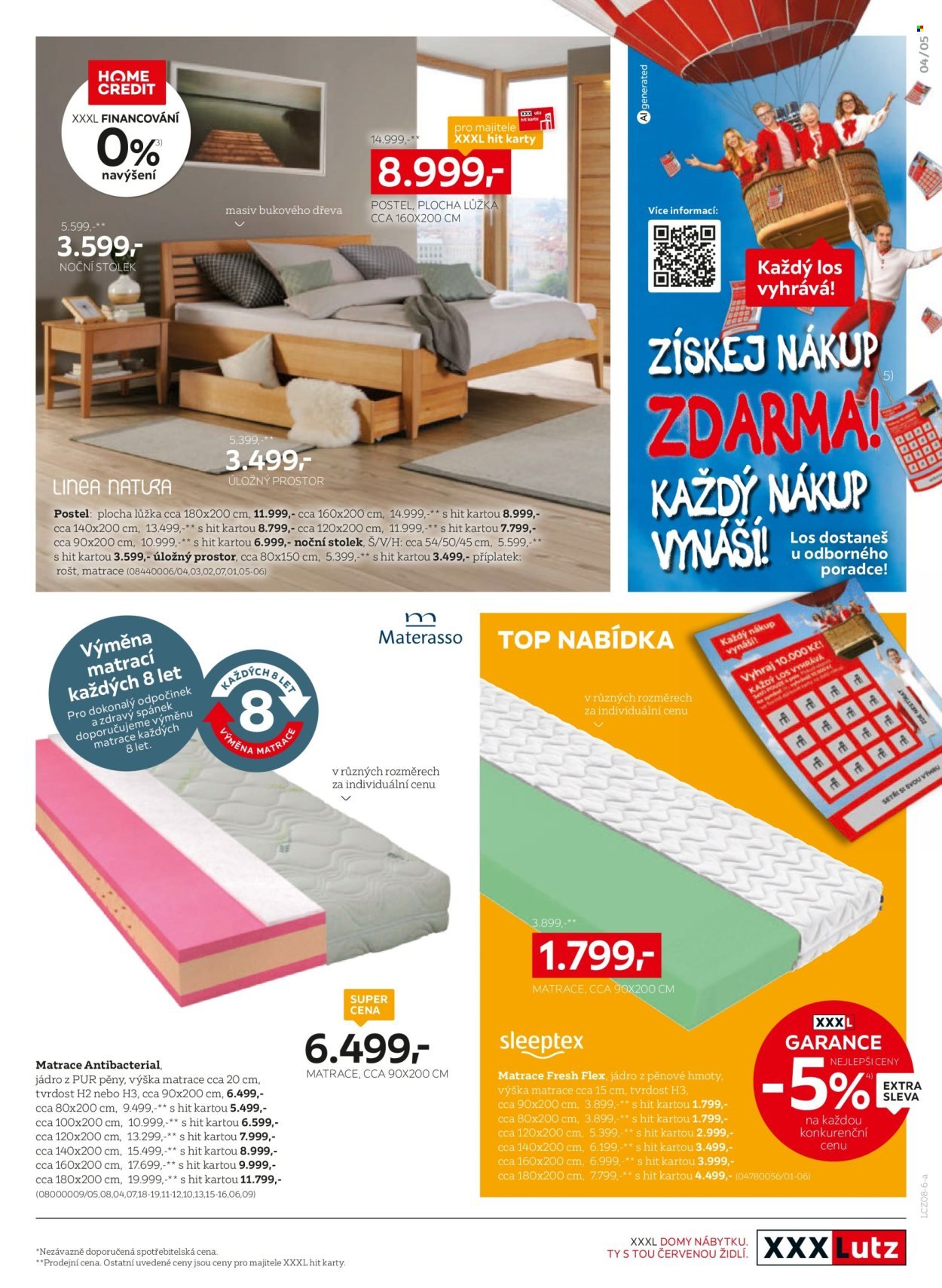 XXXLUTZ leták - Sleva 25 % na téměř celý nákup!