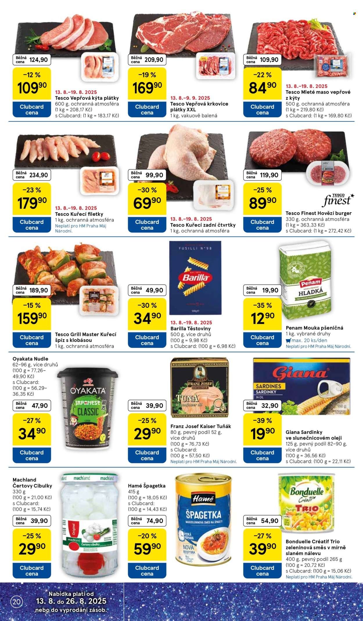 TESCO leták - 15 let s Clubcard (2025-08-13 - 2025-08-19)