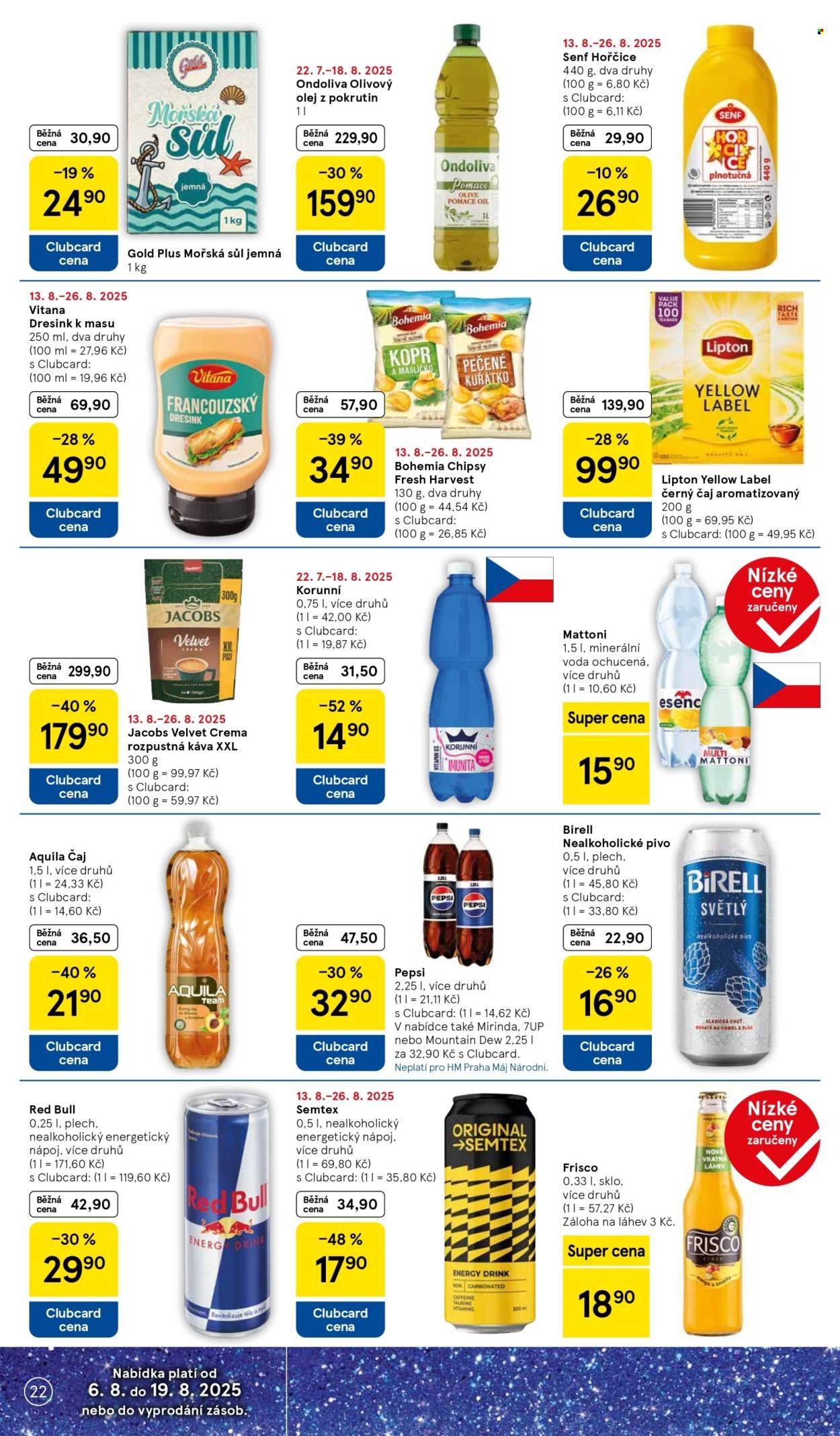 TESCO leták - 15 let s Clubcard (2025-08-13 - 2025-08-19)