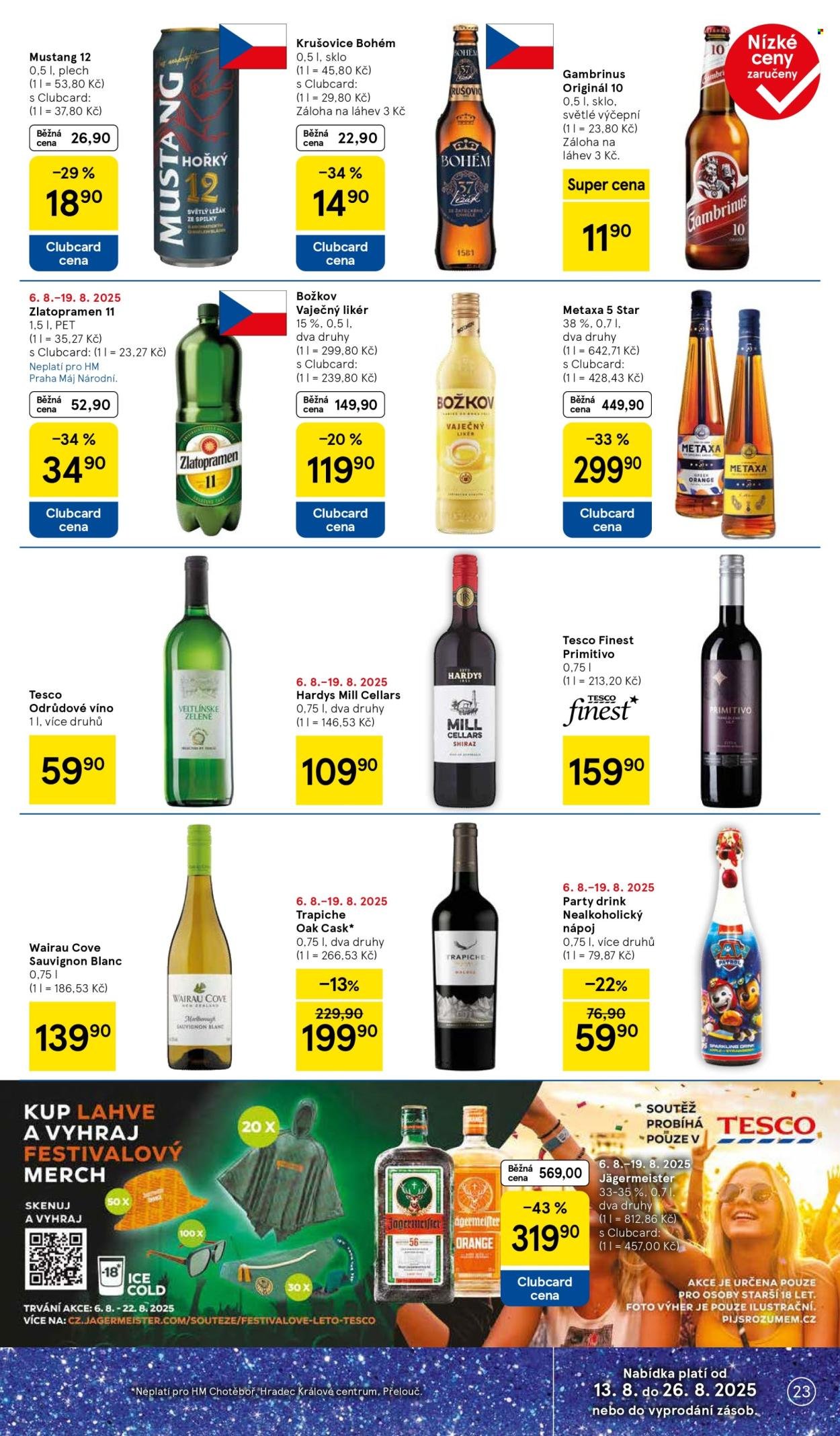 TESCO leták - 15 let s Clubcard (2025-08-13 - 2025-08-19)