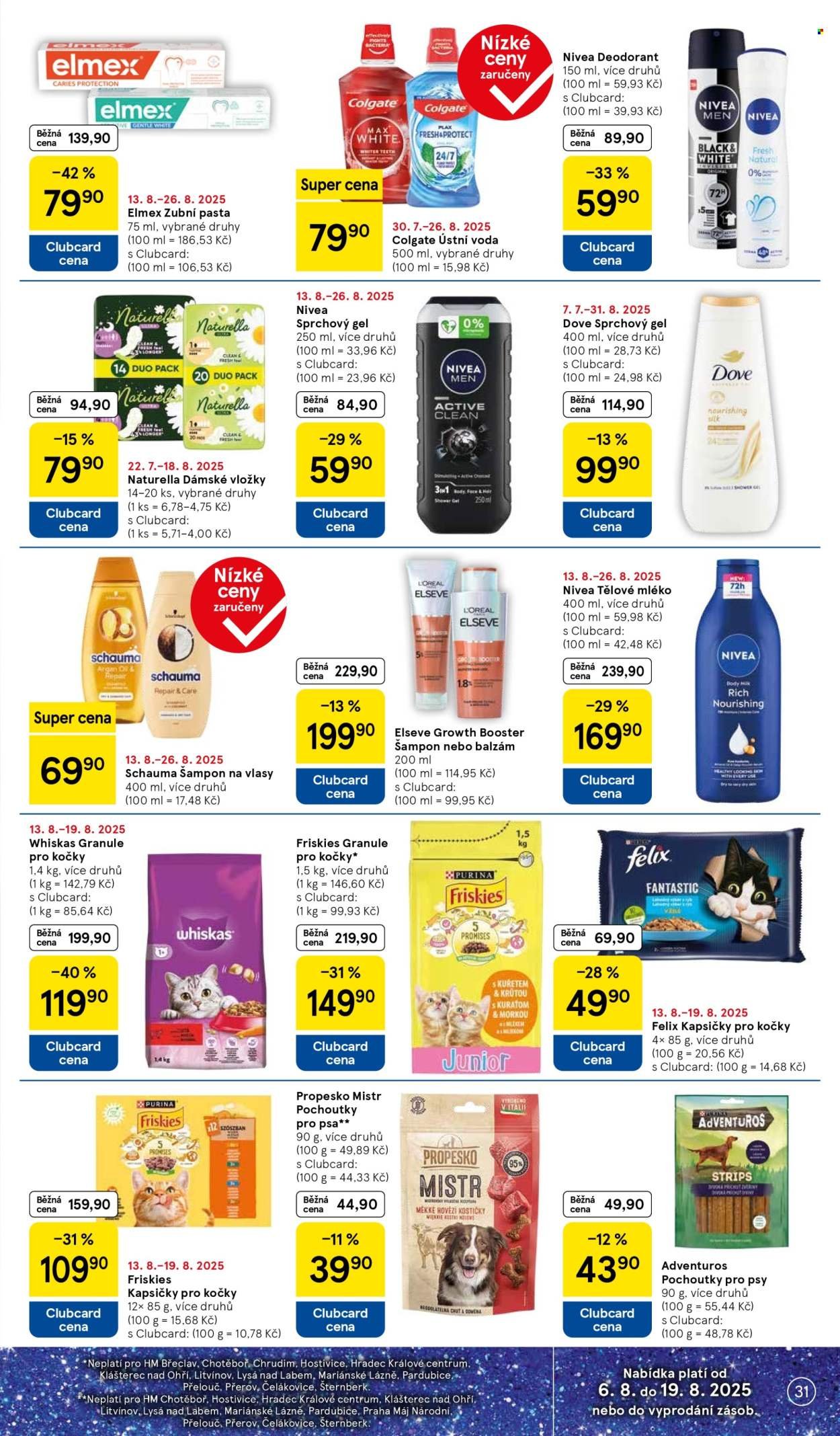 TESCO leták - 15 let s Clubcard (2025-08-13 - 2025-08-19)