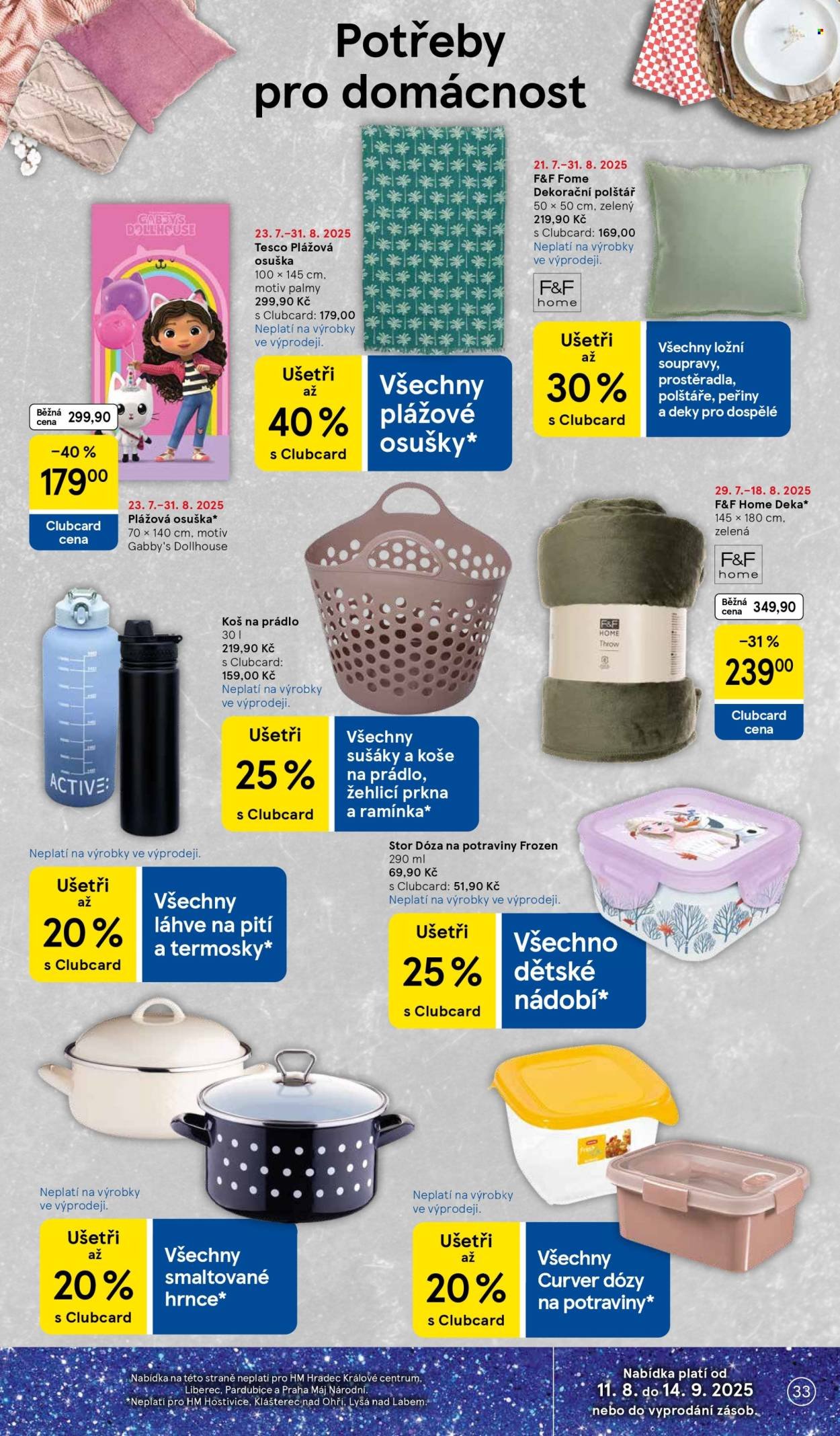 TESCO leták - 15 let s Clubcard (2025-08-13 - 2025-08-19)
