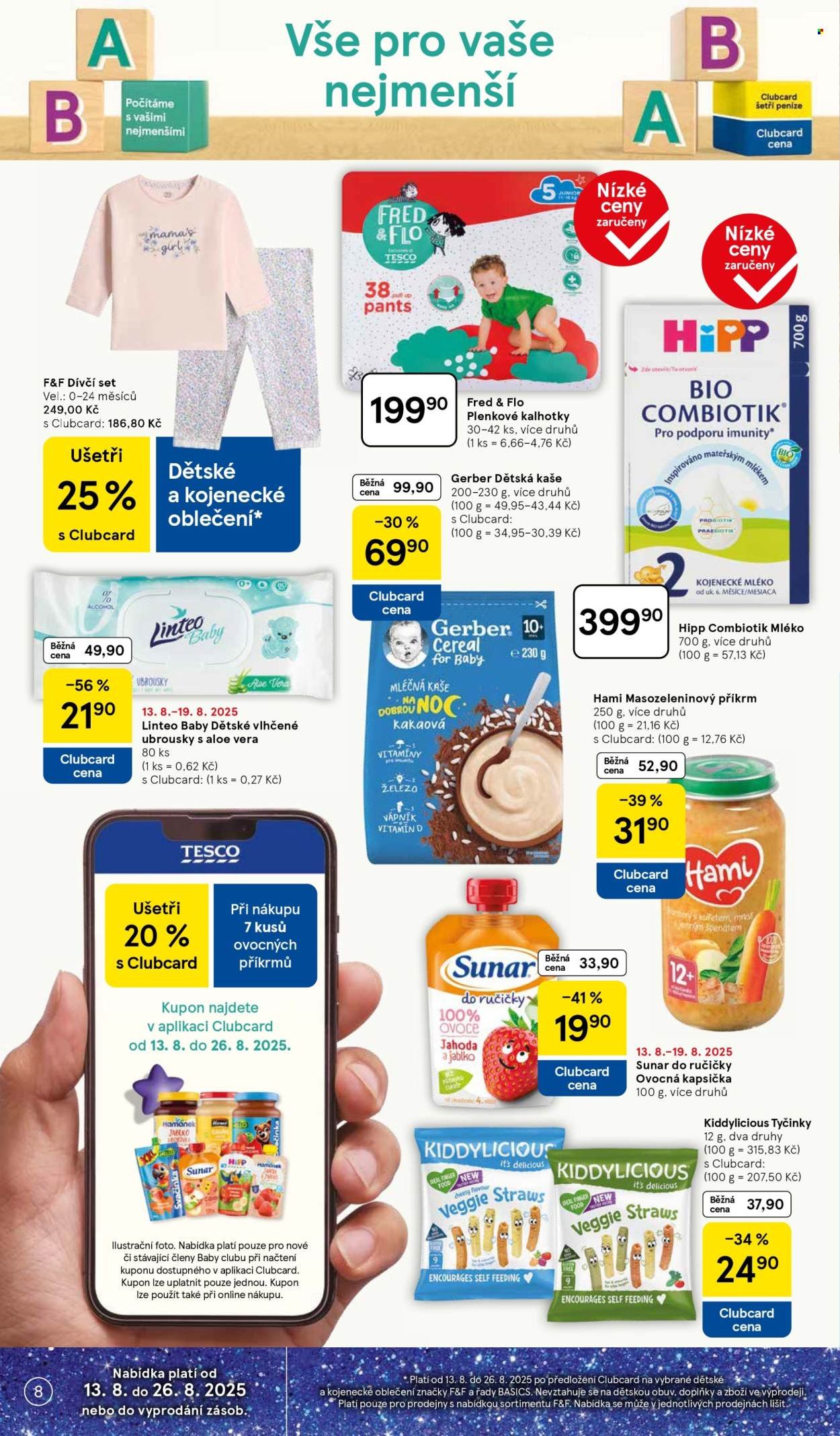 TESCO leták - 15 let s Clubcard (2025-08-13 - 2025-08-19)