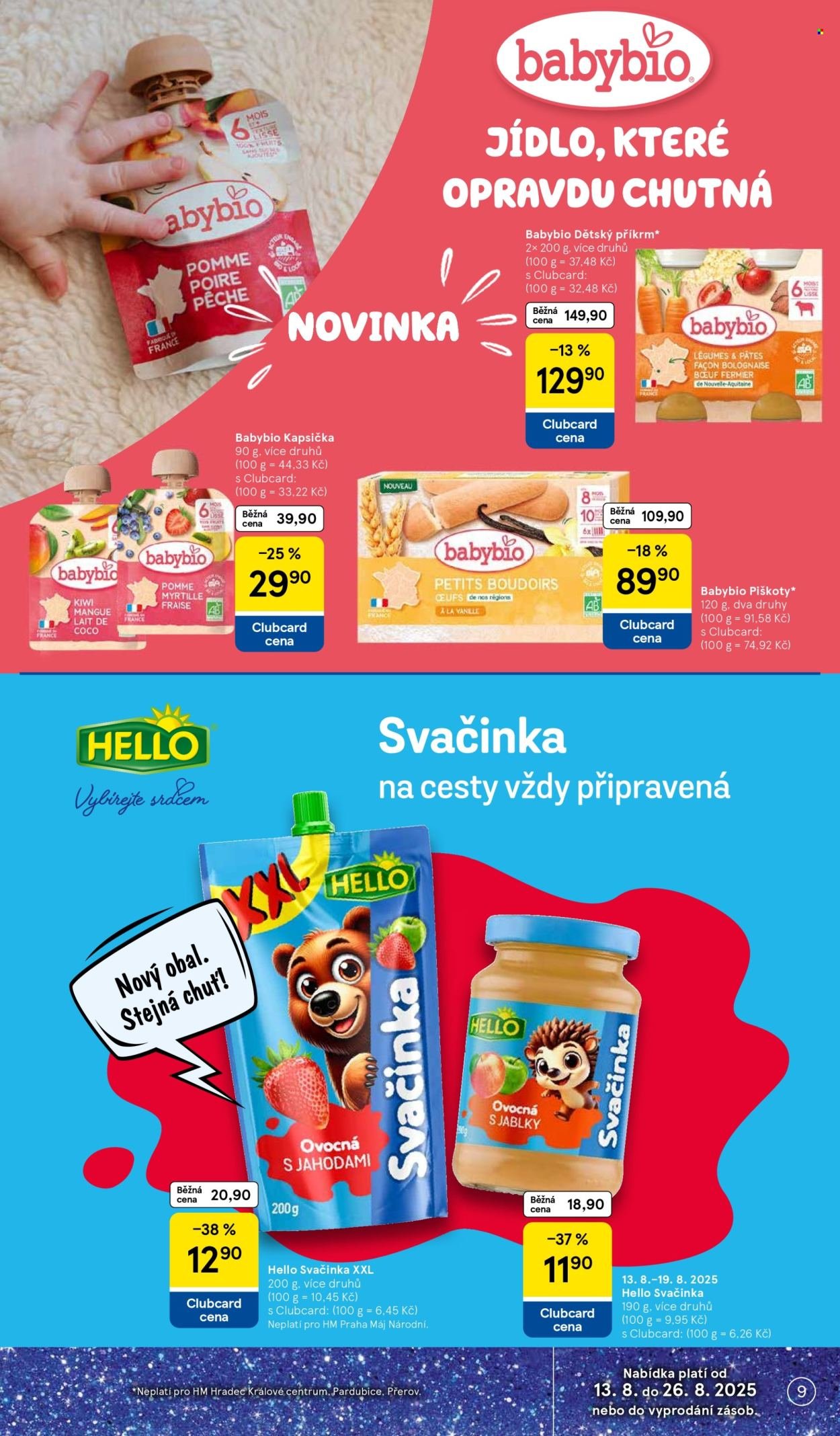 TESCO leták - 15 let s Clubcard (2025-08-13 - 2025-08-19)