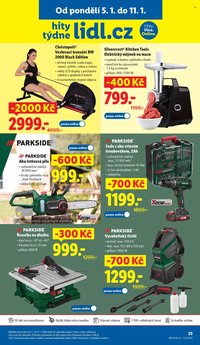 LIDL leták - Hity týdne se slevou až 2000 Kč (2026-01-05 - 2026-01-11)