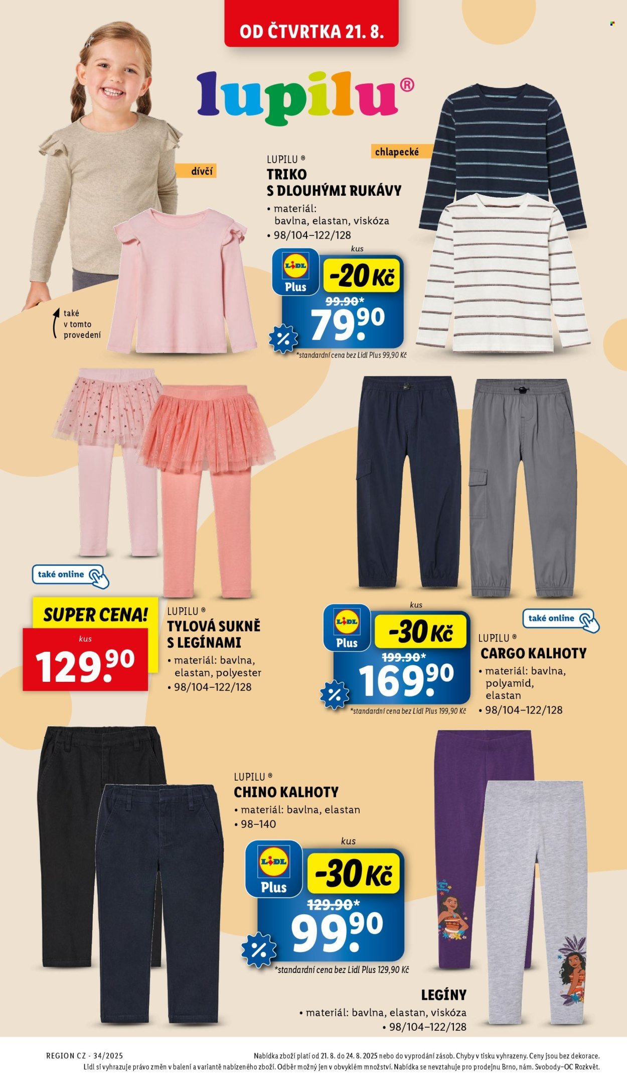 LIDL leták - Spotřební zboží (2025-08-18 - 2025-08-24)
