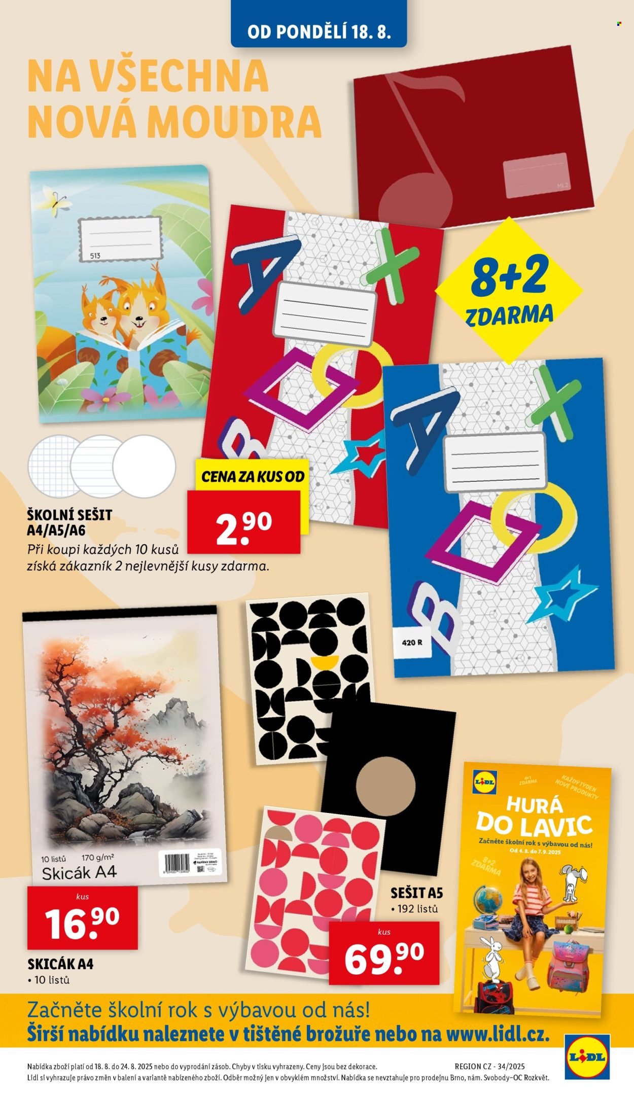 LIDL leták - Spotřební zboží (2025-08-18 - 2025-08-24)