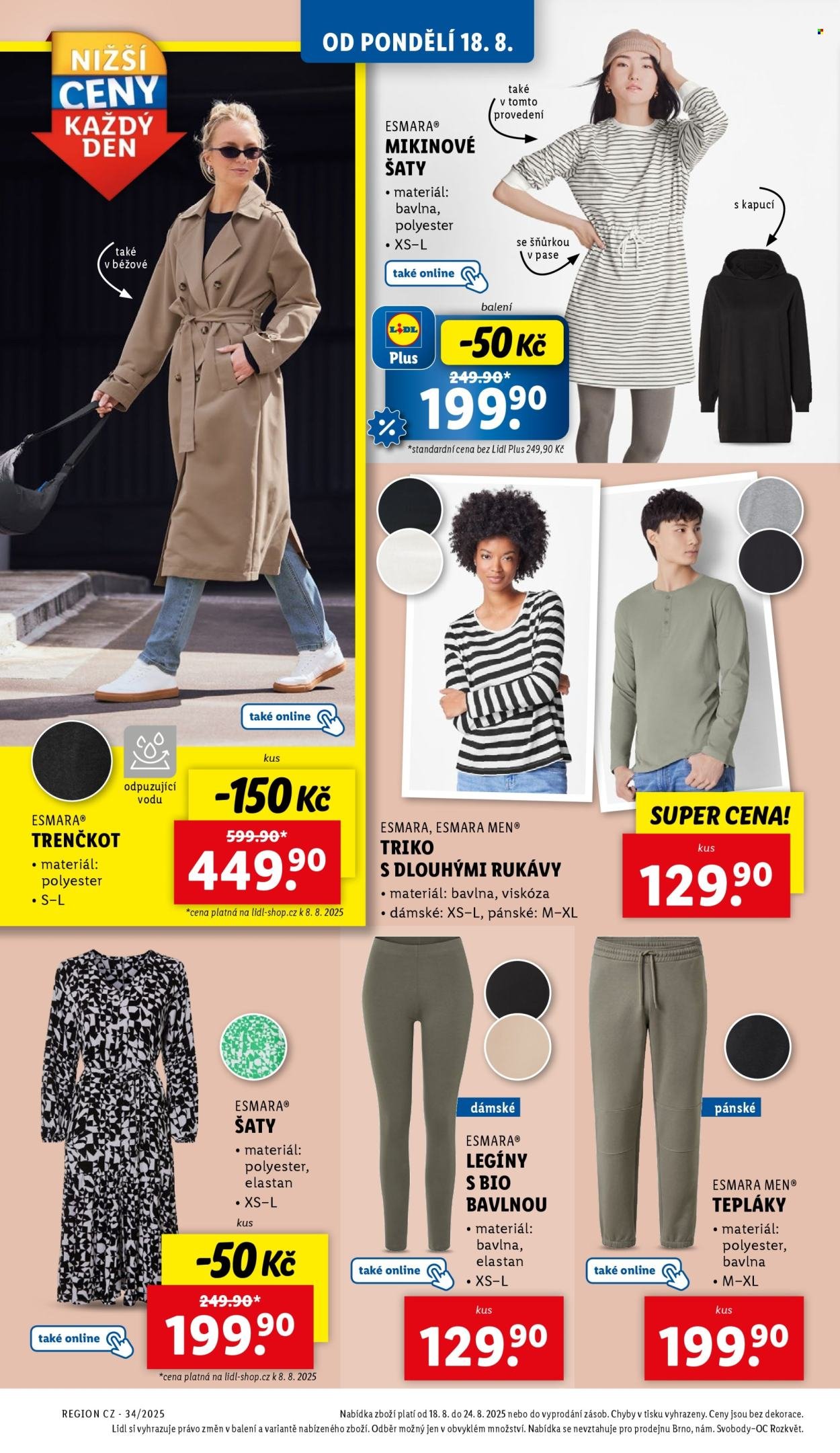 LIDL leták - Spotřební zboží (2025-08-18 - 2025-08-24)