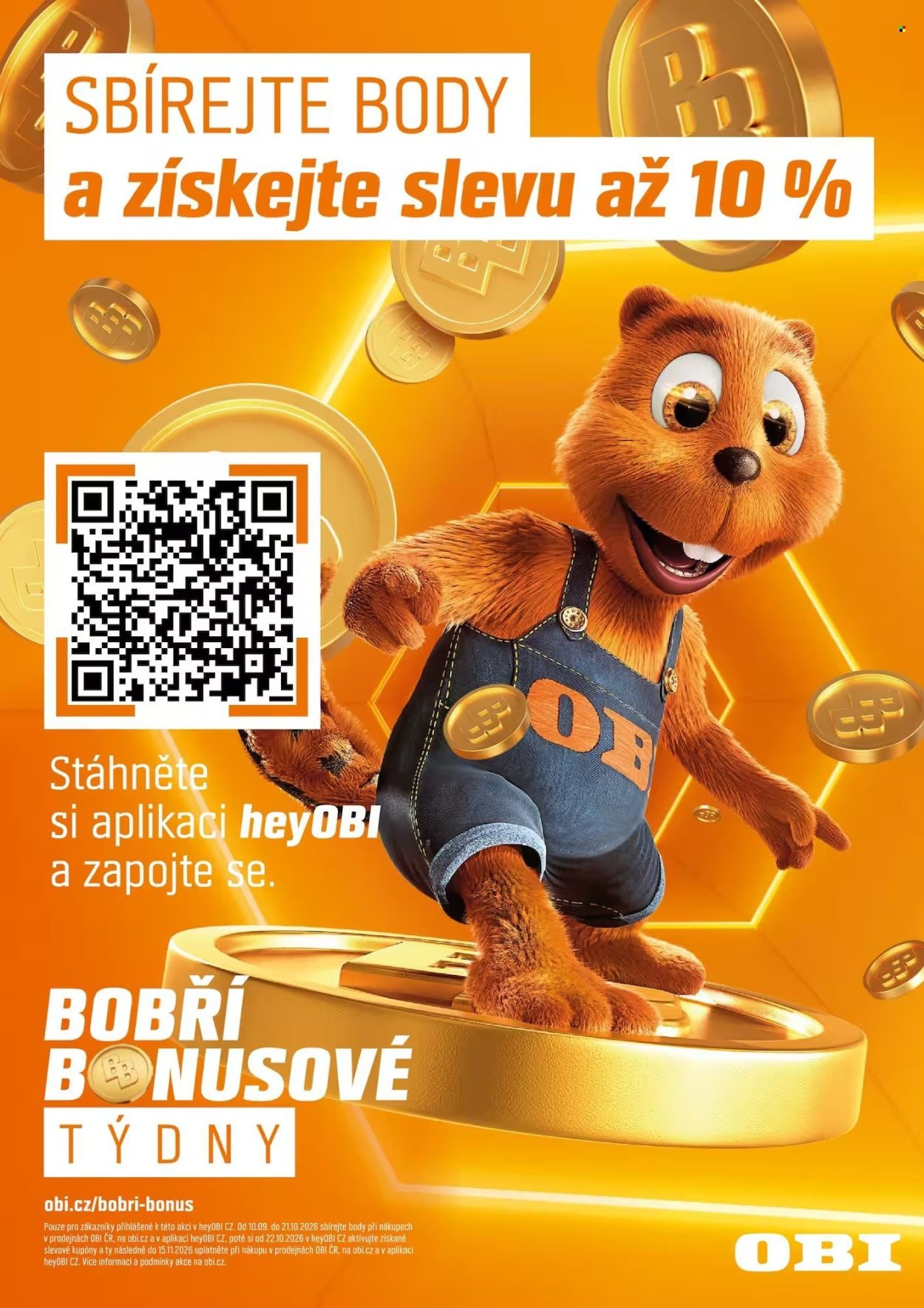 OBI leták - Vylaďte si podzim po svém