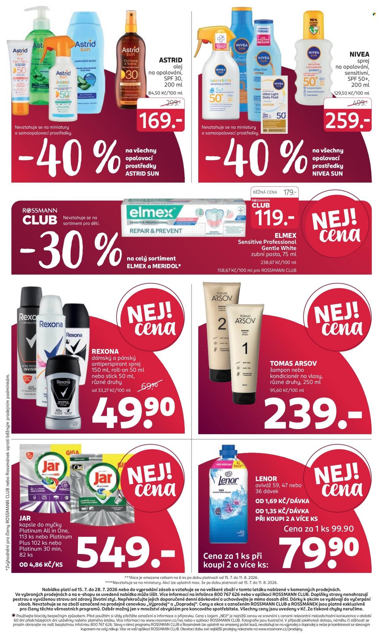 ROSSMANN leták - Od středy 15.7.2026