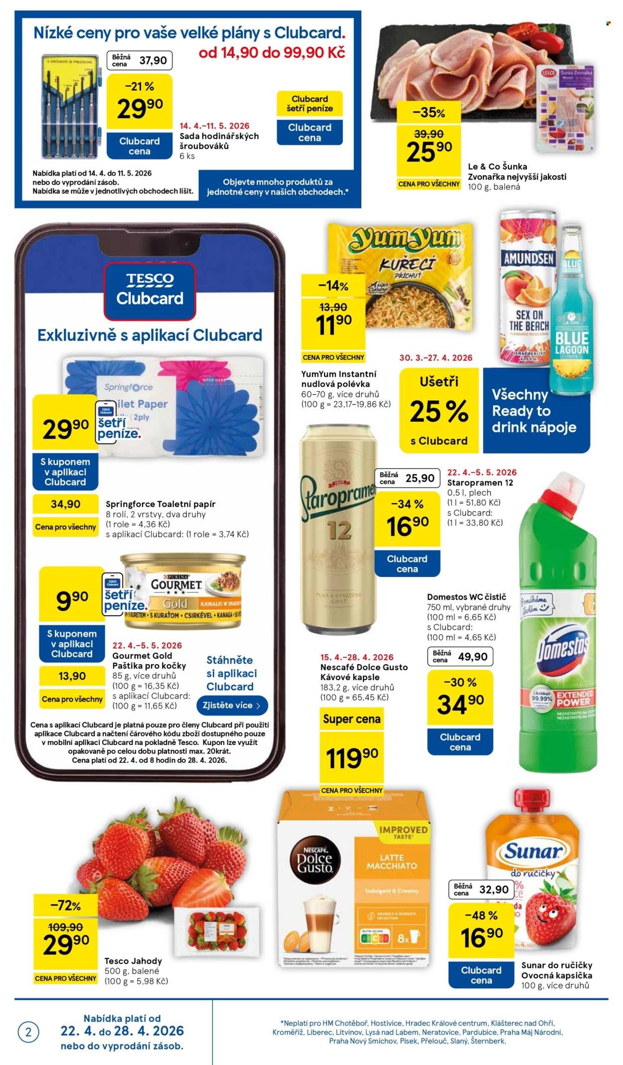 TESCO leták - Pomozte s námi potřebným (2026-04-22 - 2026-04-28)