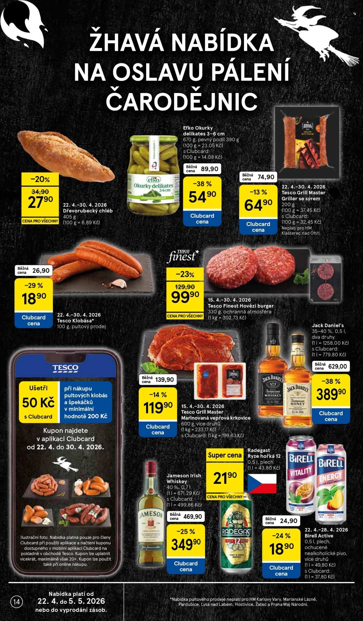 TESCO leták - Pomozte s námi potřebným (2026-04-22 - 2026-04-28)