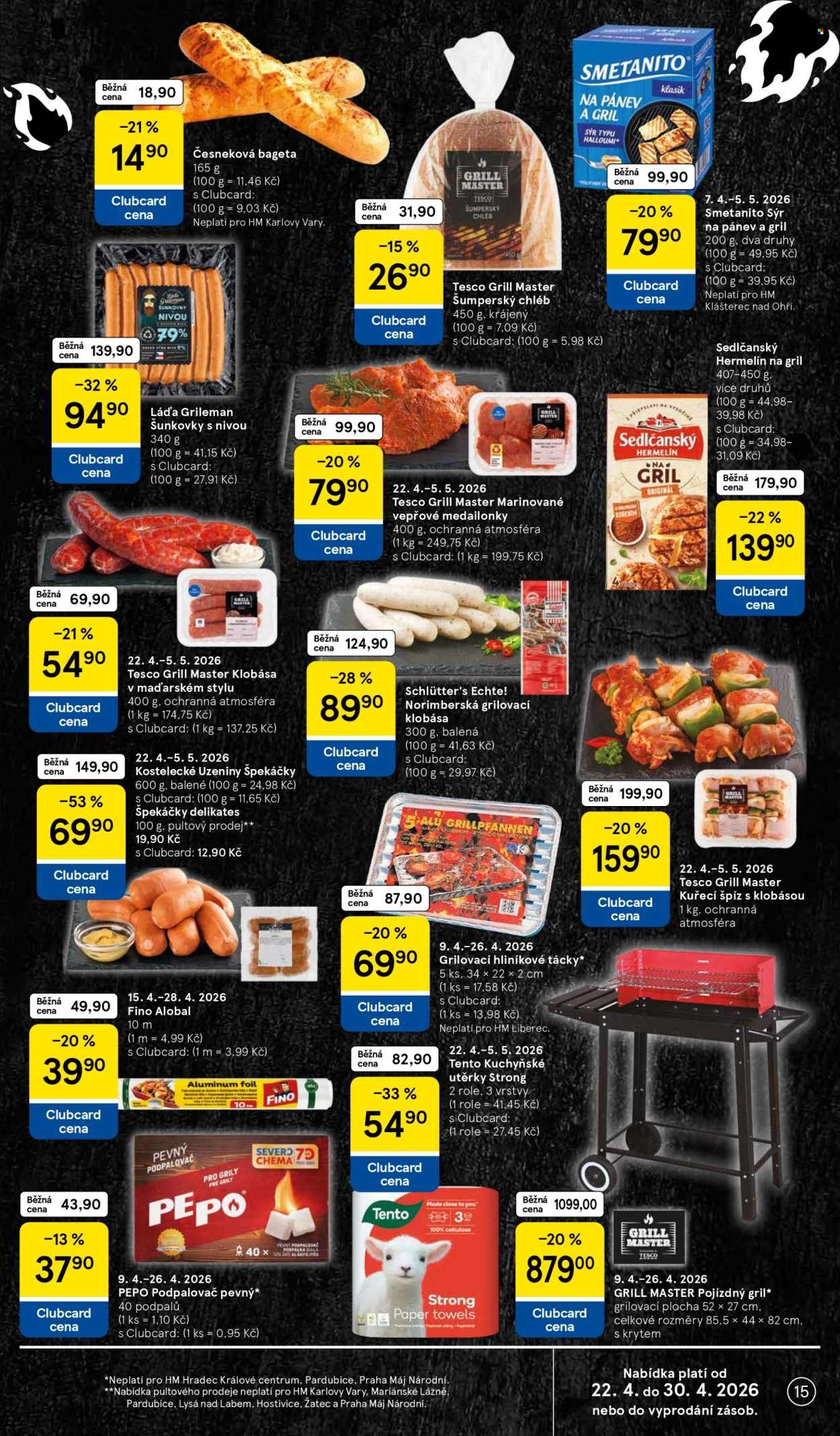 TESCO leták - Pomozte s námi potřebným (2026-04-22 - 2026-04-28)