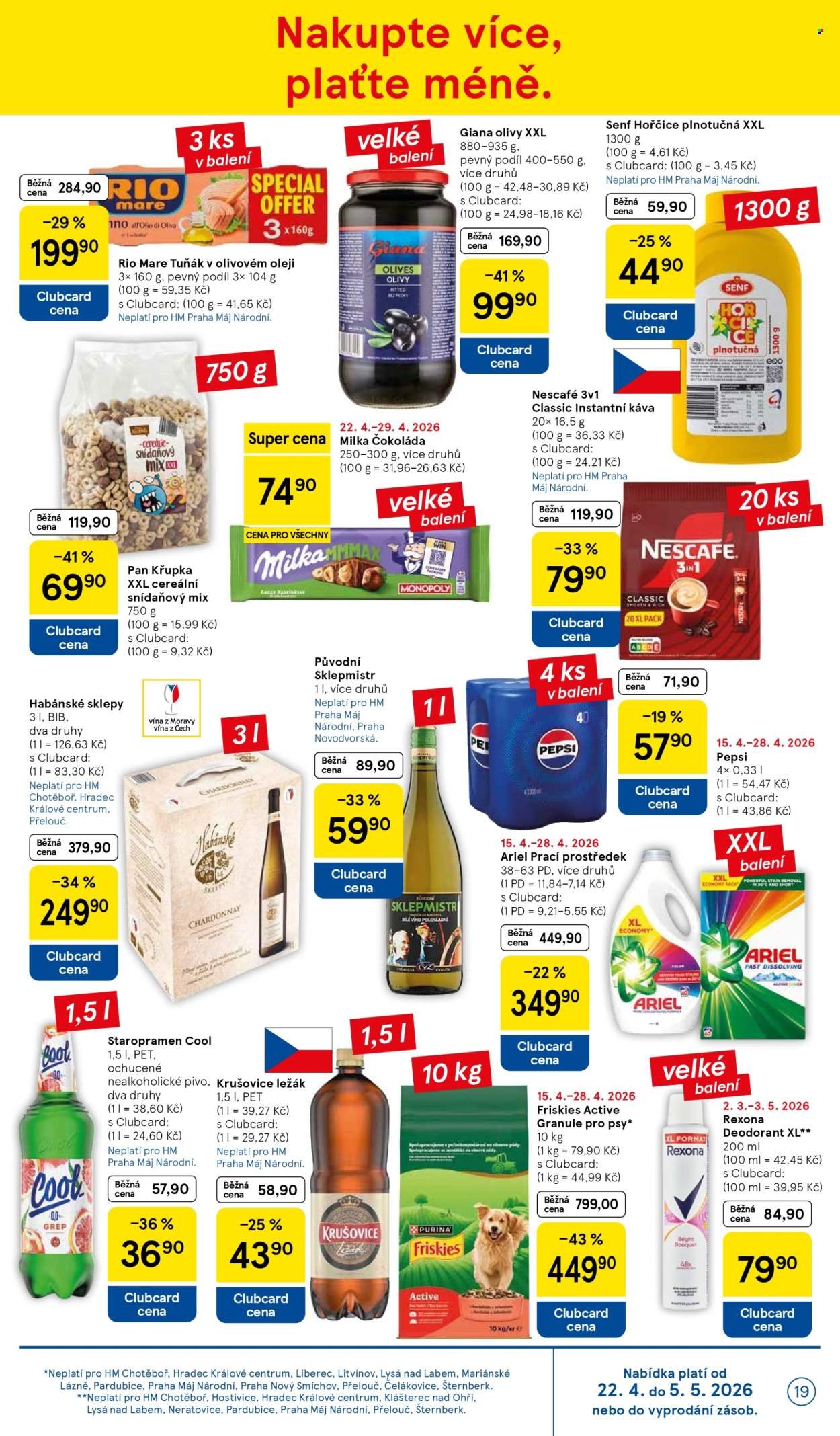 TESCO leták - Pomozte s námi potřebným (2026-04-22 - 2026-04-28)