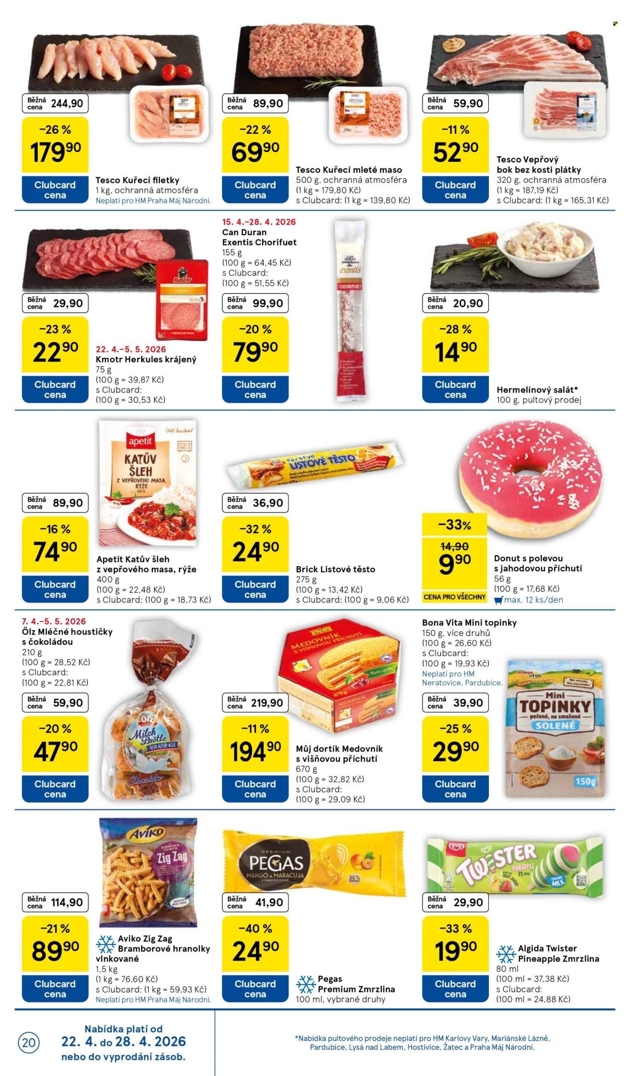 TESCO leták - Pomozte s námi potřebným (2026-04-22 - 2026-04-28)