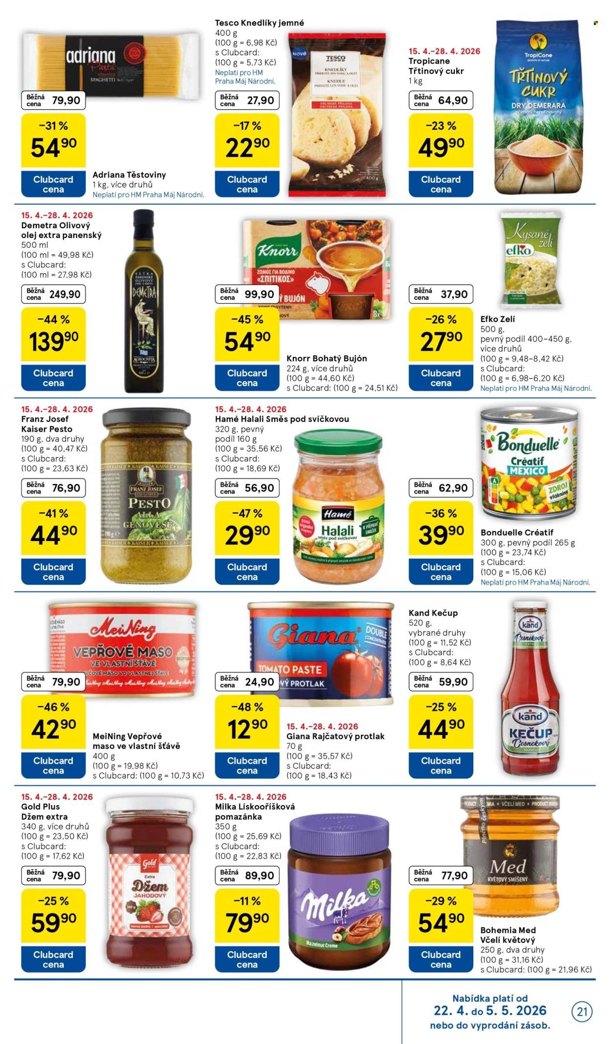 TESCO leták - Pomozte s námi potřebným (2026-04-22 - 2026-04-28)