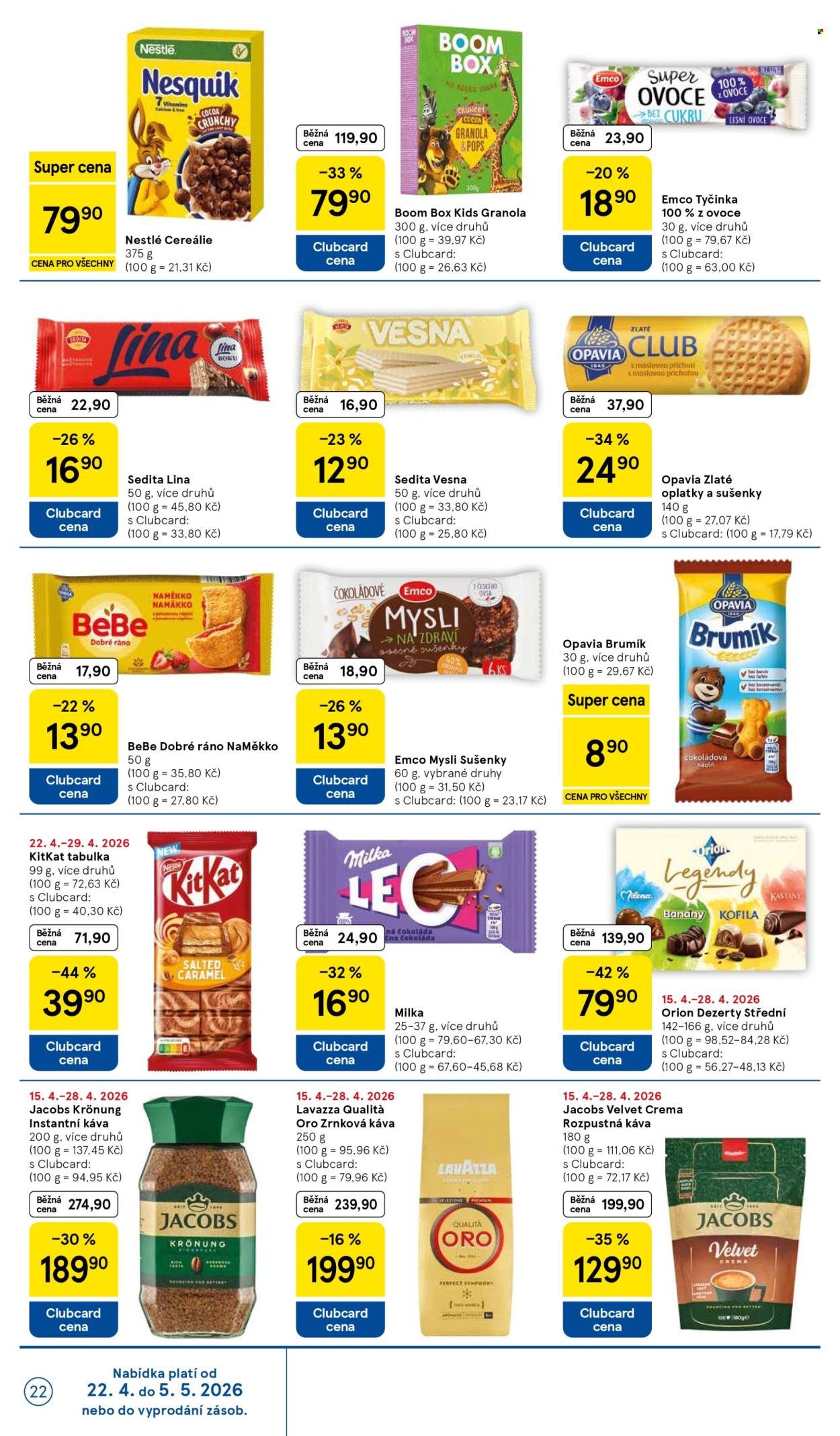 TESCO leták - Pomozte s námi potřebným (2026-04-22 - 2026-04-28)